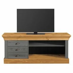 Maison Belfort Wohnwand Bergen (3-teilig) - Kiefer Grau / Kiefer Laugenfarbig -WOHNZIMMERMÖBEL Verkäufe 1000104347 211122 08320700704 DETAILS P000000001000104347