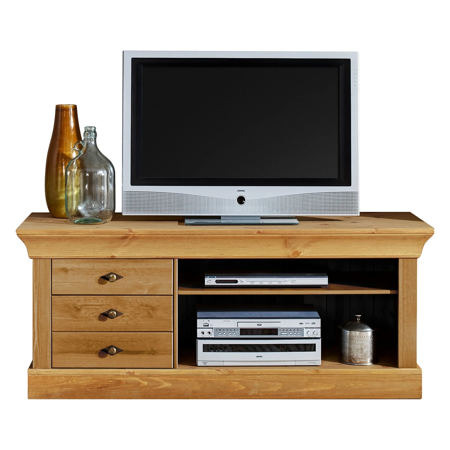 Maison Belfort Wohnwand Bergen (3-teilig) - Kiefer Laugenfarbig 5 Maison Belfort Wohnwand Bergen (3-teilig) - Kiefer Laugenfarbig – Bild 5