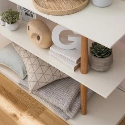 Mørteens Regal Lindholm IV - Weiß - 120 x 72 cm 14 Mørteens Regal Lindholm IV - Weiß - 120 x 72 cm -WOHNZIMMERMÖBEL Verkäufe 1000110750 190924 12493900008 DETAILS P000000001000110750