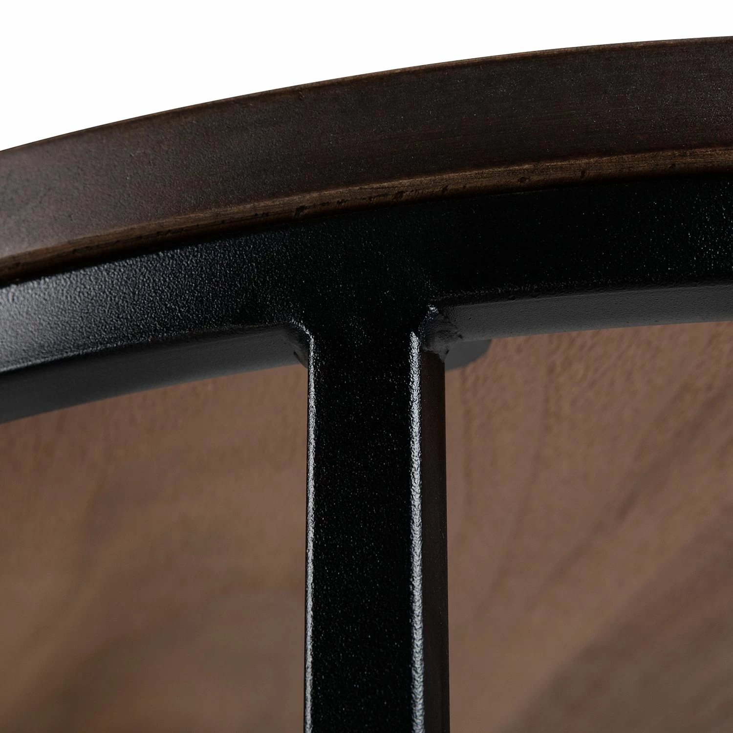 Ars manufacti Beistelltisch Marias II (2er-Set) - Walnuss / Schwarz 8 Ars manufacti Beistelltisch Marias II (2er-Set) - Walnuss / Schwarz – Bild 8