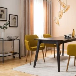 Mooved Servierwagen Enmore - Glas / Metall - Matt Schwarz -WOHNZIMMERMÖBEL Verkäufe 1000112660 190711 09113000013 MOOD DETAILS P000000001000112660 mood