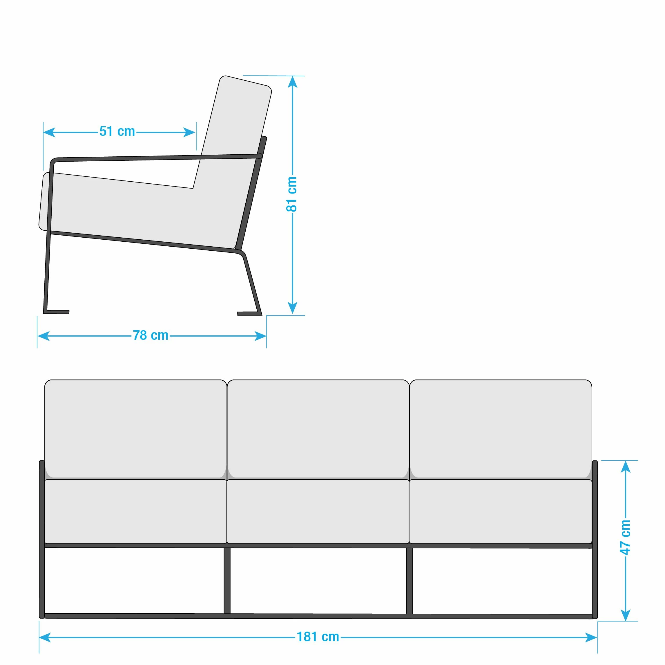 Ars manufacti Sofa Voda II (3-Sitzer) - Schokolade/ Braun 7 Ars manufacti Sofa Voda II (3-Sitzer) - Schokolade/ Braun – Bild 7