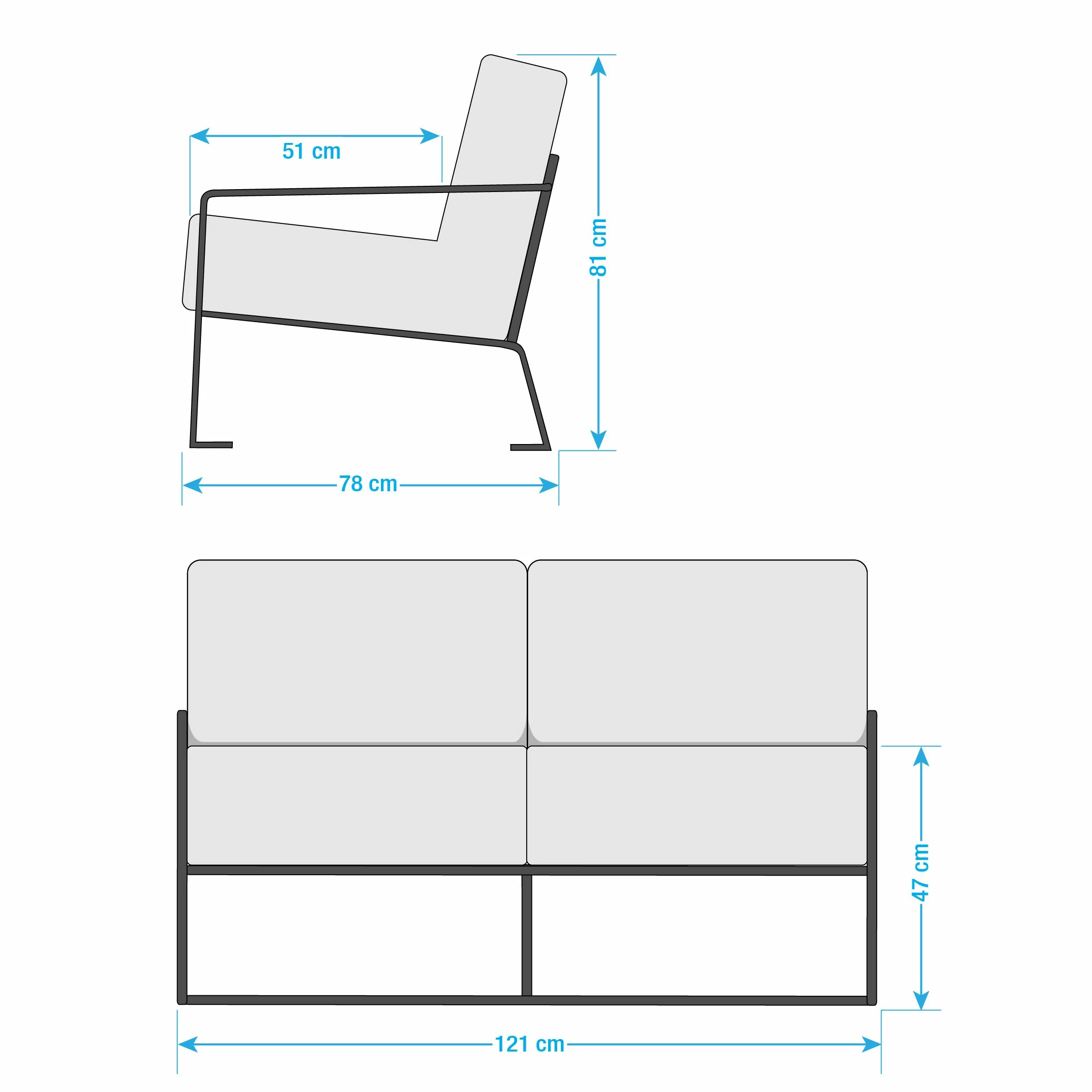 Ars manufacti Sofa Voda II (2-Sitzer) - Schokolade/ Braun 8 Ars manufacti Sofa Voda II (2-Sitzer) - Schokolade/ Braun – Bild 8