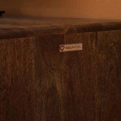 Wolf-Möbel TV-Lowboard Orient - Akazie massiv / Metall - Mehrfarbig -WOHNZIMMERMÖBEL Verkäufe 1000114118 200630 10584300001 DETAILS P000000001000114118