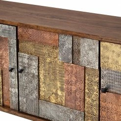 Wolf-Möbel Sideboard Orient - Akazie massiv / Metall - Mehrfarbig 22 Wolf-Möbel Sideboard Orient - Akazie massiv / Metall - Mehrfarbig -WOHNZIMMERMÖBEL Verkäufe 1000114122 200512 14063400027 DETAILS P000000001000114122