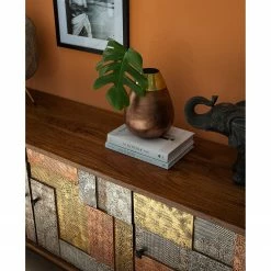 Wolf-Möbel Sideboard Orient - Akazie massiv / Metall - Mehrfarbig 26 Wolf-Möbel Sideboard Orient - Akazie massiv / Metall - Mehrfarbig -WOHNZIMMERMÖBEL Verkäufe 1000114122 200630 10585000011 DETAILS P000000001000114122