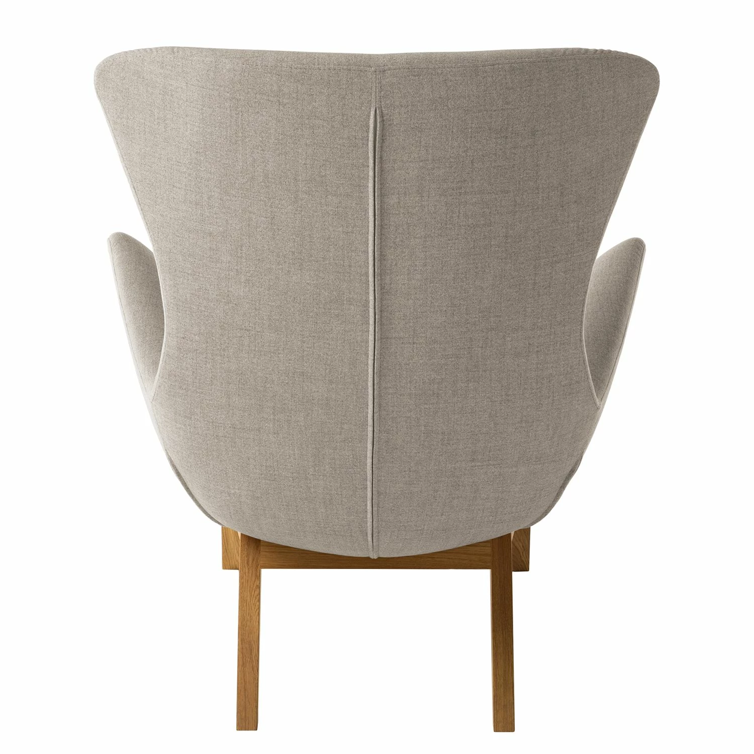 Studio Copenhagen Sessel Hepburn I - Webstoff Milan: Beige - Eiche Dunkel 6 Studio Copenhagen Sessel Hepburn I - Webstoff Milan: Beige - Eiche Dunkel – Bild 6