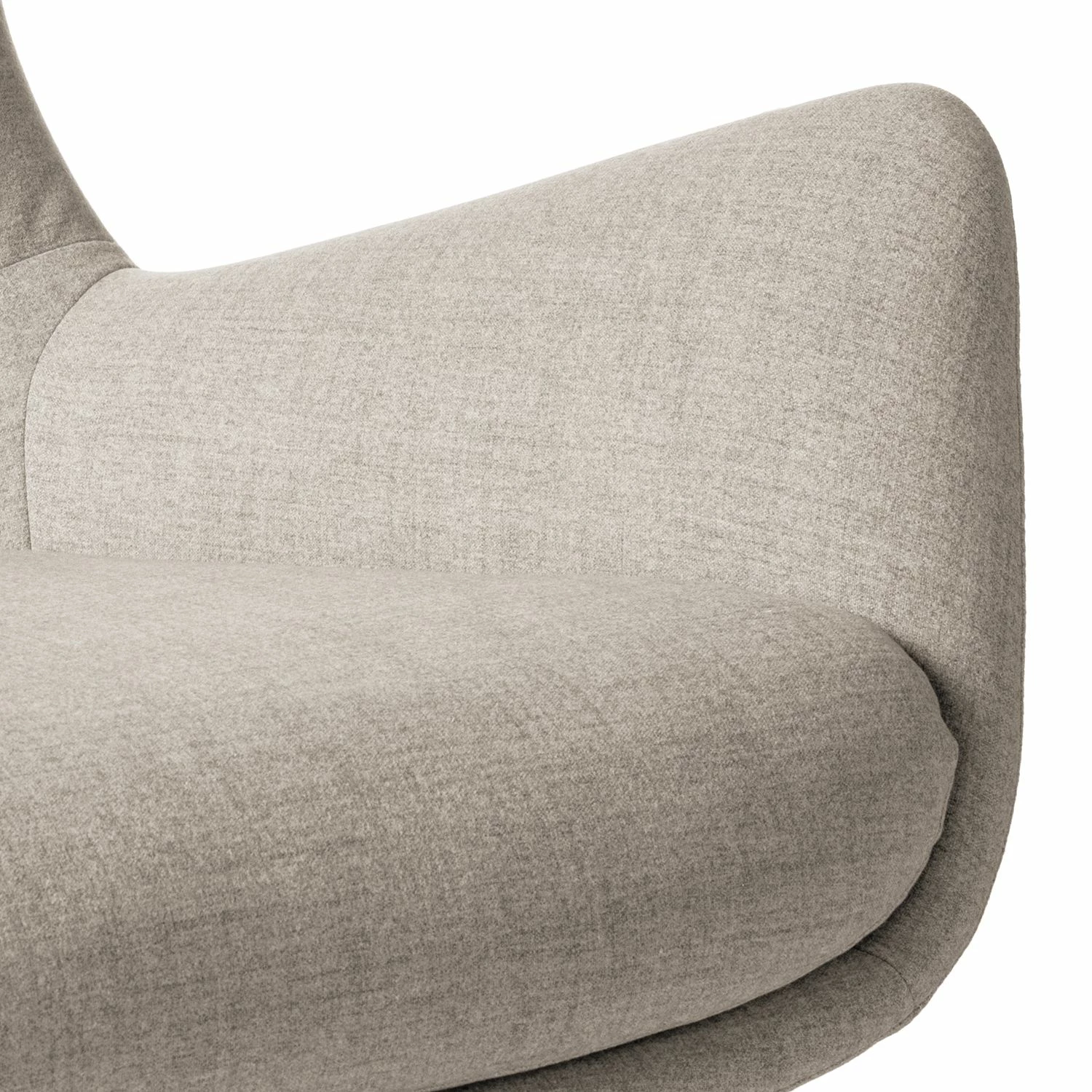 Studio Copenhagen Sessel Hepburn I - Webstoff Milan: Beige - Eiche Dunkel 8 Studio Copenhagen Sessel Hepburn I - Webstoff Milan: Beige - Eiche Dunkel – Bild 8