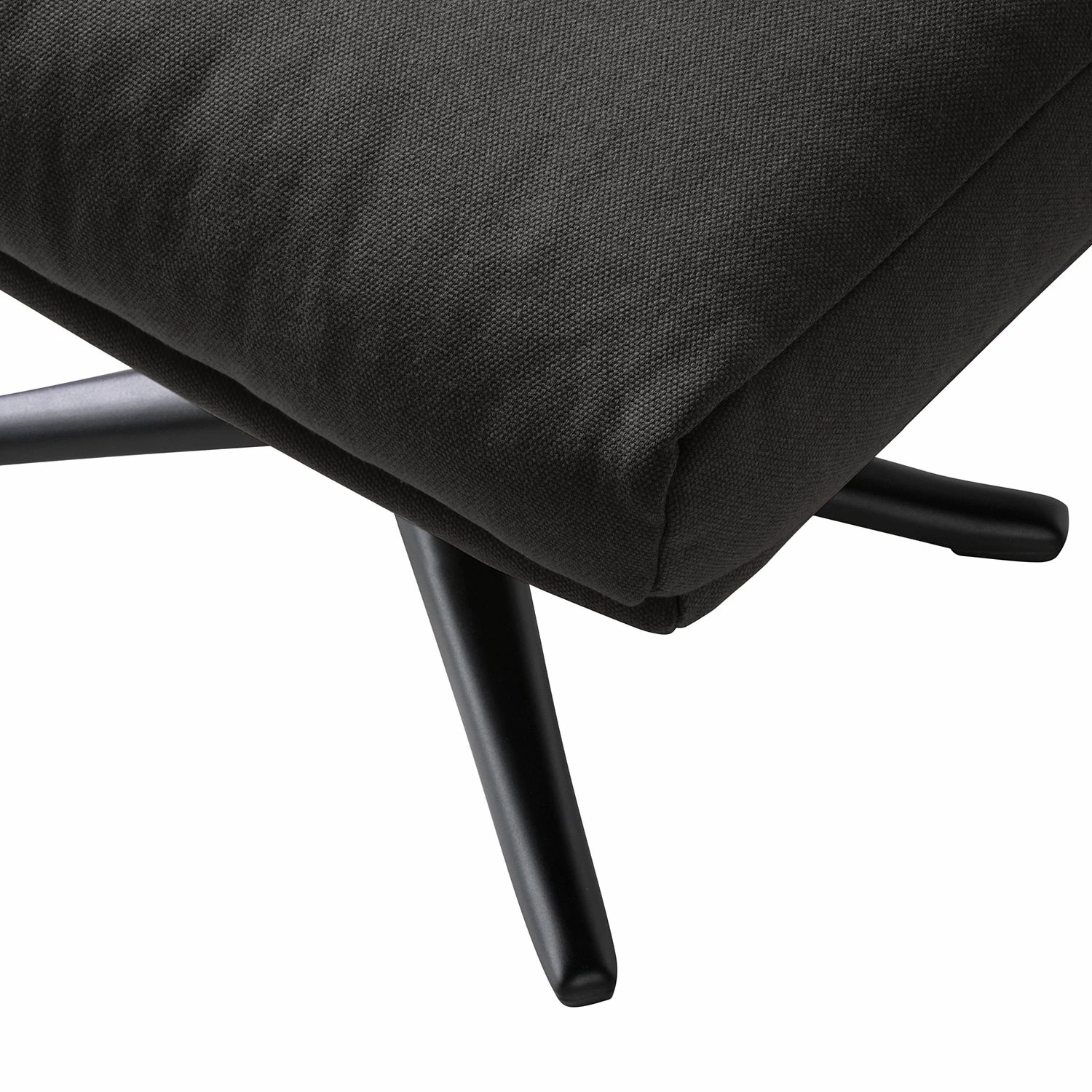 Studio Copenhagen Polsterhocker Garbo III - Webstoff - Webstoff Anda II: Anthrazit - Schwarz 4 Studio Copenhagen Polsterhocker Garbo III - Webstoff - Webstoff Anda II: Anthrazit - Schwarz – Bild 4