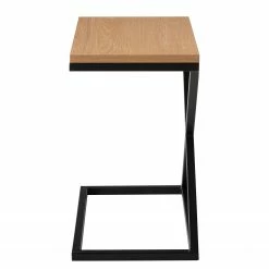 Ars manufacti Beistelltisch Mora - Eiche / Schwarz 17 Ars manufacti Beistelltisch Mora - Eiche / Schwarz -WOHNZIMMERMÖBEL Verkäufe 1000116646 190115 16174100004 GALLERYIMAGES P000000001000116646