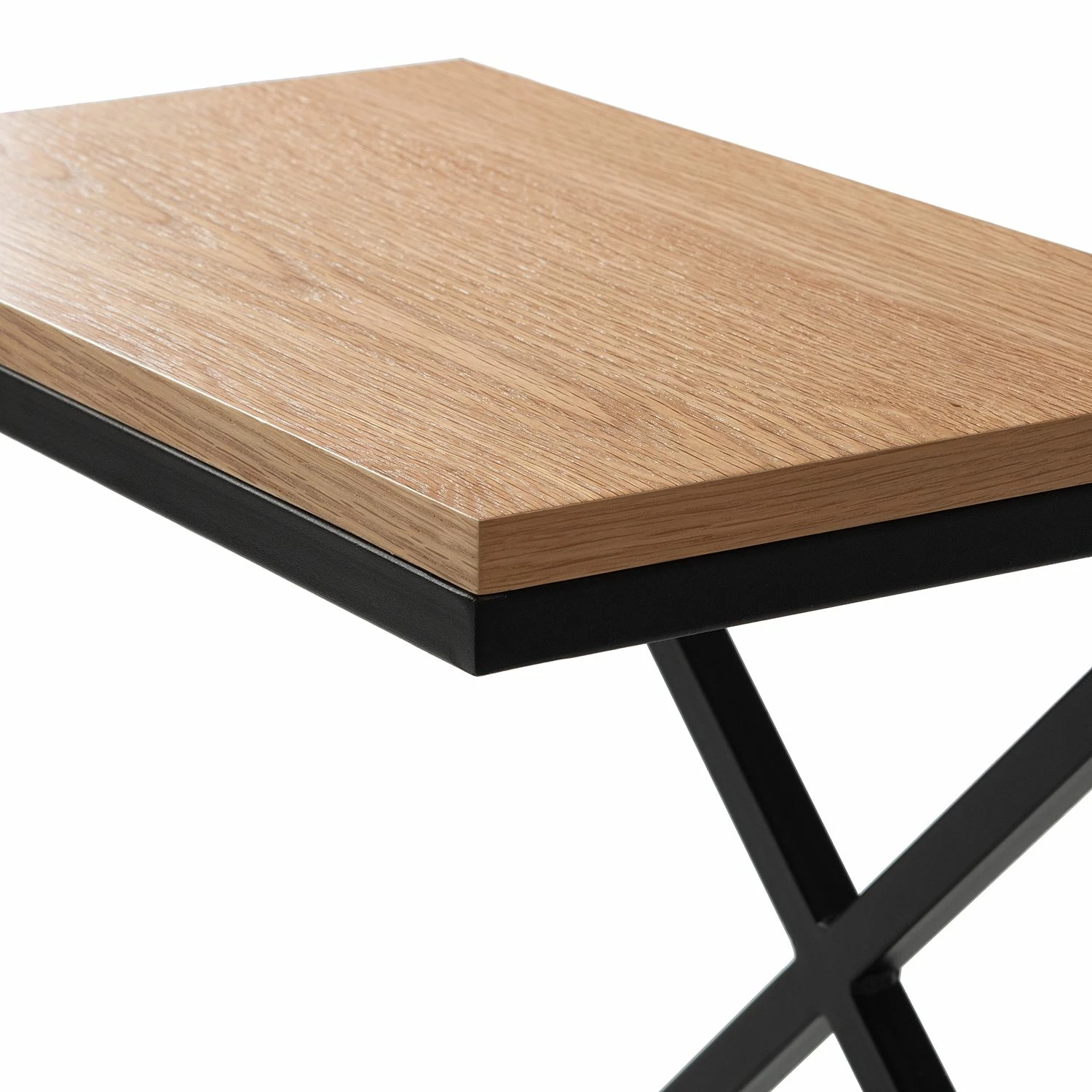 Ars manufacti Beistelltisch Mora - Eiche / Schwarz 7 Ars manufacti Beistelltisch Mora - Eiche / Schwarz – Bild 7