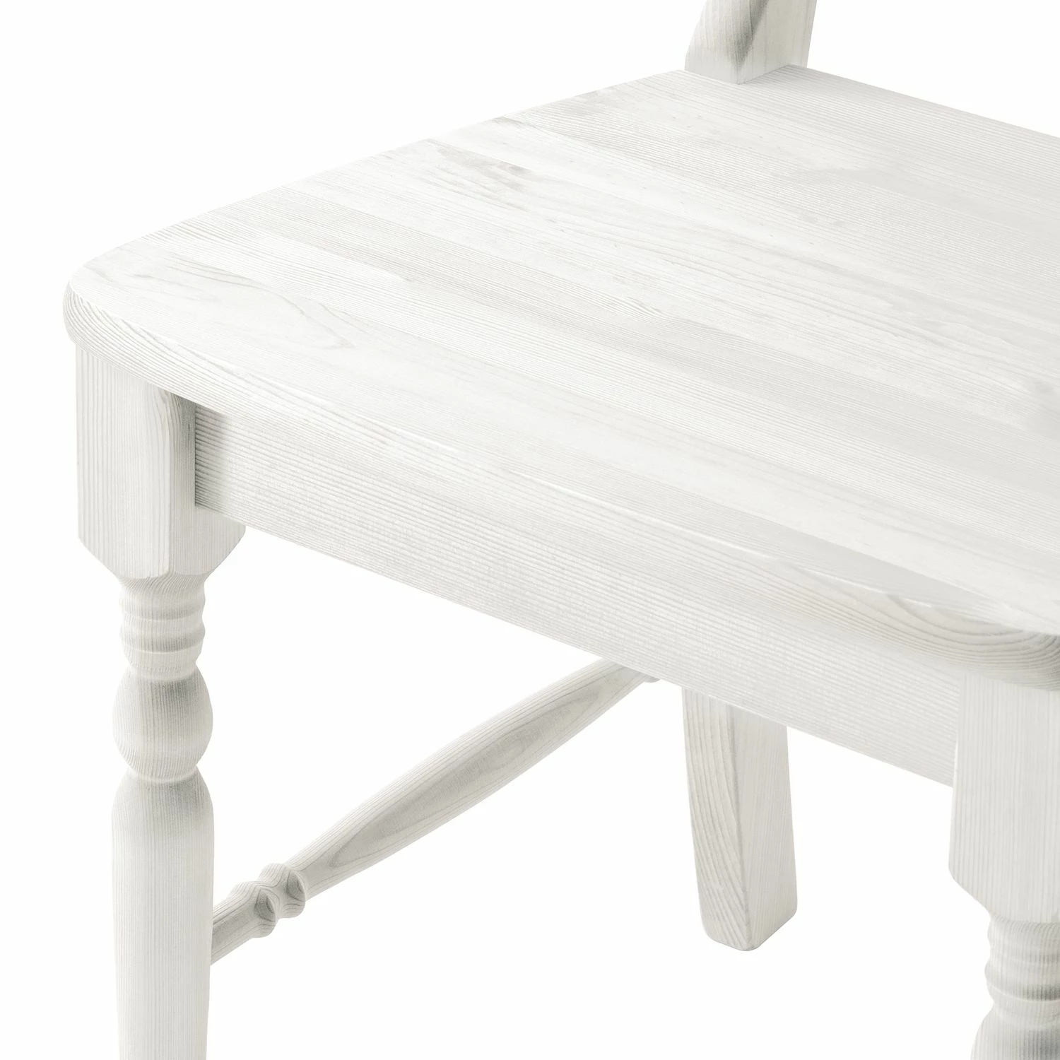 Maison Belfort Esszimmerstuhl Narva (2er Set) - Kiefer Weiß 7 Maison Belfort Esszimmerstuhl Narva (2er Set) - Kiefer Weiß – Bild 7