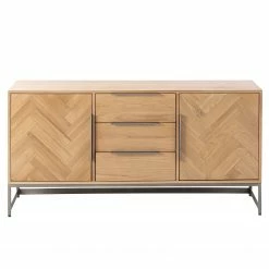 Ars manufacti Sideboard Dharai - Echtholzfurnier / Metall - Eiche / Silber 19 Ars manufacti Sideboard Dharai - Echtholzfurnier / Metall - Eiche / Silber -WOHNZIMMERMÖBEL Verkäufe 1000117155 180702 13320602 GALLERYIMAGES P000000001000117155