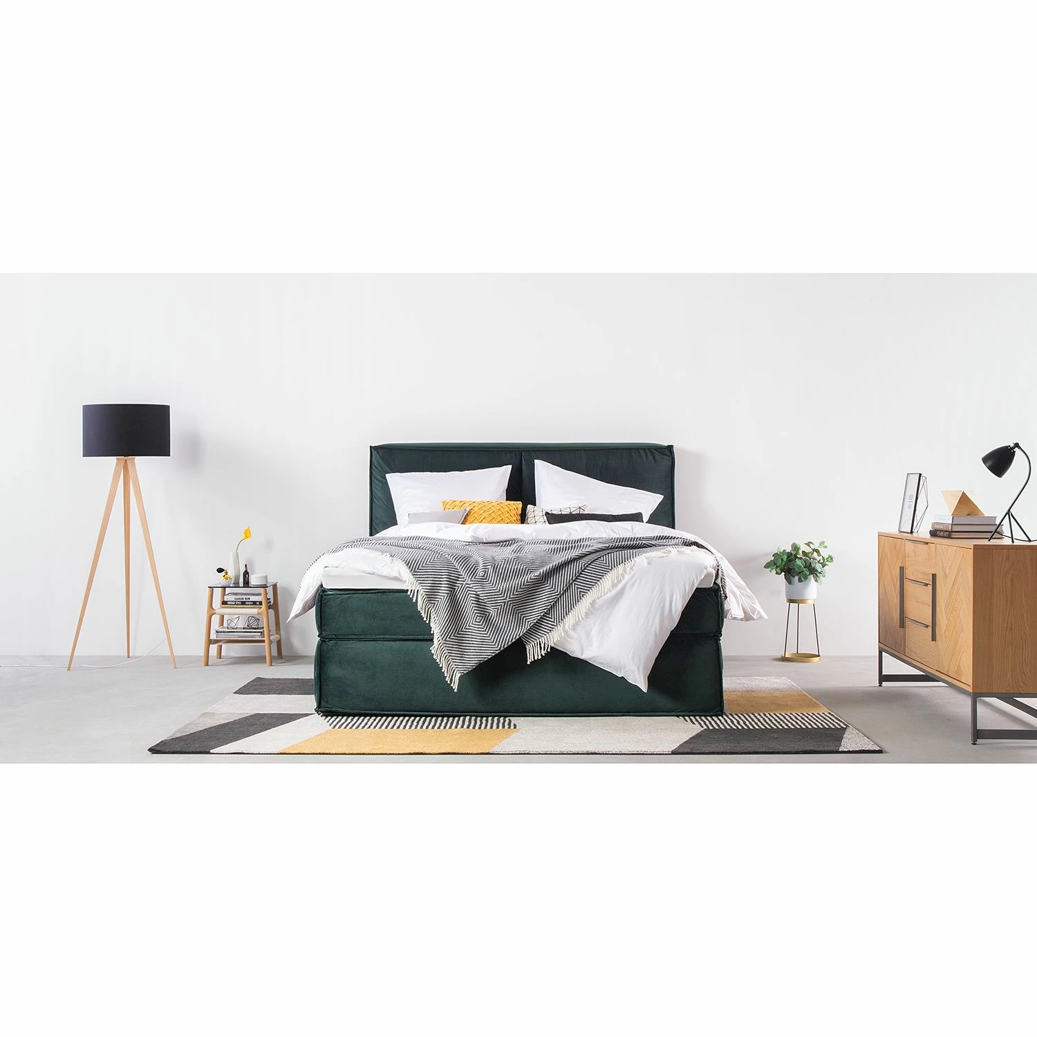 Ars manufacti Sideboard Dharai - Echtholzfurnier / Metall - Eiche / Silber 4 Ars manufacti Sideboard Dharai - Echtholzfurnier / Metall - Eiche / Silber – Bild 4