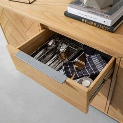 Ars manufacti Sideboard Dharai - Echtholzfurnier / Metall - Eiche / Silber 24 Ars manufacti Sideboard Dharai - Echtholzfurnier / Metall - Eiche / Silber -WOHNZIMMERMÖBEL Verkäufe 1000117155 180827 07154703 GALLERYIMAGES P000000001000117155