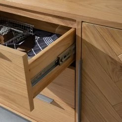 Ars manufacti Sideboard Dharai - Echtholzfurnier / Metall - Eiche / Silber 25 Ars manufacti Sideboard Dharai - Echtholzfurnier / Metall - Eiche / Silber -WOHNZIMMERMÖBEL Verkäufe 1000117155 180827 07154704 GALLERYIMAGES P000000001000117155