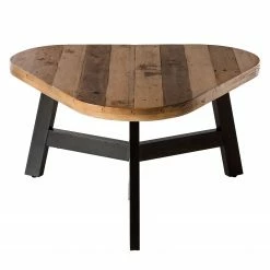 Ars manufacti Couchtisch Tamati II - Altholz Pinie / Metall - Pinie Dunkel / Schwarz -WOHNZIMMERMÖBEL Verkäufe 1000117180 200612 15550100007 DETAILS P000000001000117180