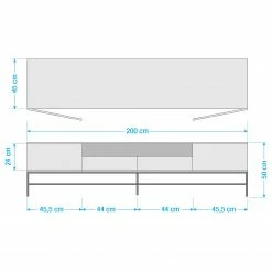 Ars manufacti TV-Lowboard Grasby II - Altholz Pinie / Metall - Pinie Dunkel / Schwarz 17 Ars manufacti TV-Lowboard Grasby II - Altholz Pinie / Metall - Pinie Dunkel / Schwarz -WOHNZIMMERMÖBEL Verkäufe 1000117189 211018 083456000510 SKETCH DETAILS P000000001000117189 sketch