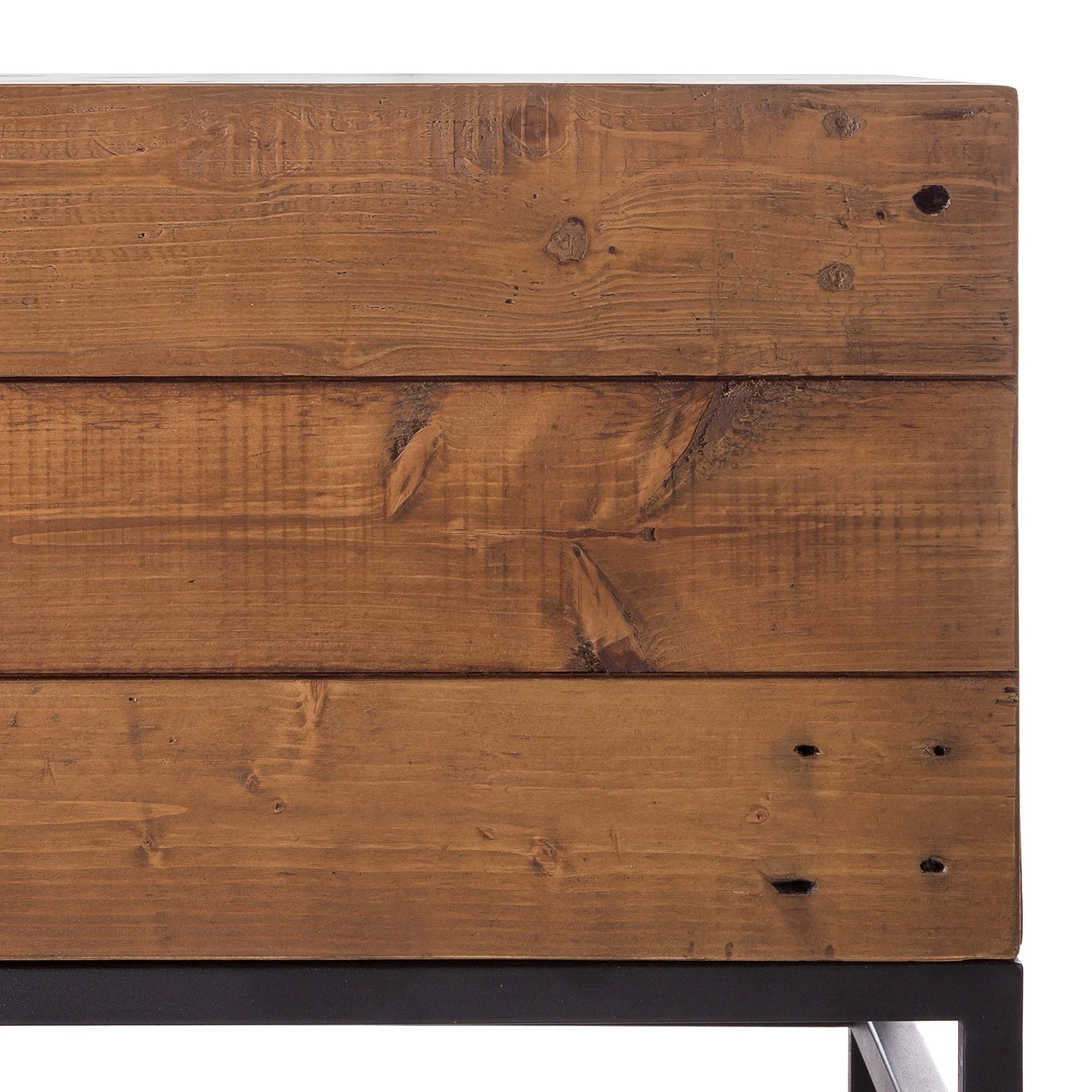 Ars manufacti TV-Lowboard Grasby I - Altholz Pinie / Metall - Pinie Dunkel / Schwarz 8 Ars manufacti TV-Lowboard Grasby I - Altholz Pinie / Metall - Pinie Dunkel / Schwarz – Bild 8