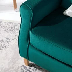 Maison Belfort Ohrensessel Luro Samt -WOHNZIMMERMÖBEL Verkäufe 1000117563 200528 17202300010 DETAILS P000000001000117563