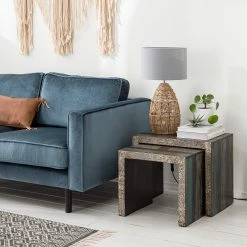 Wolf-Möbel Beistelltisch Goa III (2er-Set) - Mango teilmassiv -WOHNZIMMERMÖBEL Verkäufe 1000117592 191213 11390100040 MOOD DETAILS P000000001000117592 mood