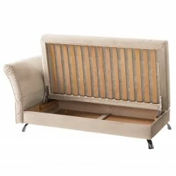 Jack & Alice Recamiere Habay - Microfaser - Hellbeige - Armlehne davorstehend links 21 Jack & Alice Recamiere Habay - Microfaser - Hellbeige - Armlehne davorstehend links -WOHNZIMMERMÖBEL Verkäufe 1000117854 191104 06442900004 DETAILS P000000001000117854