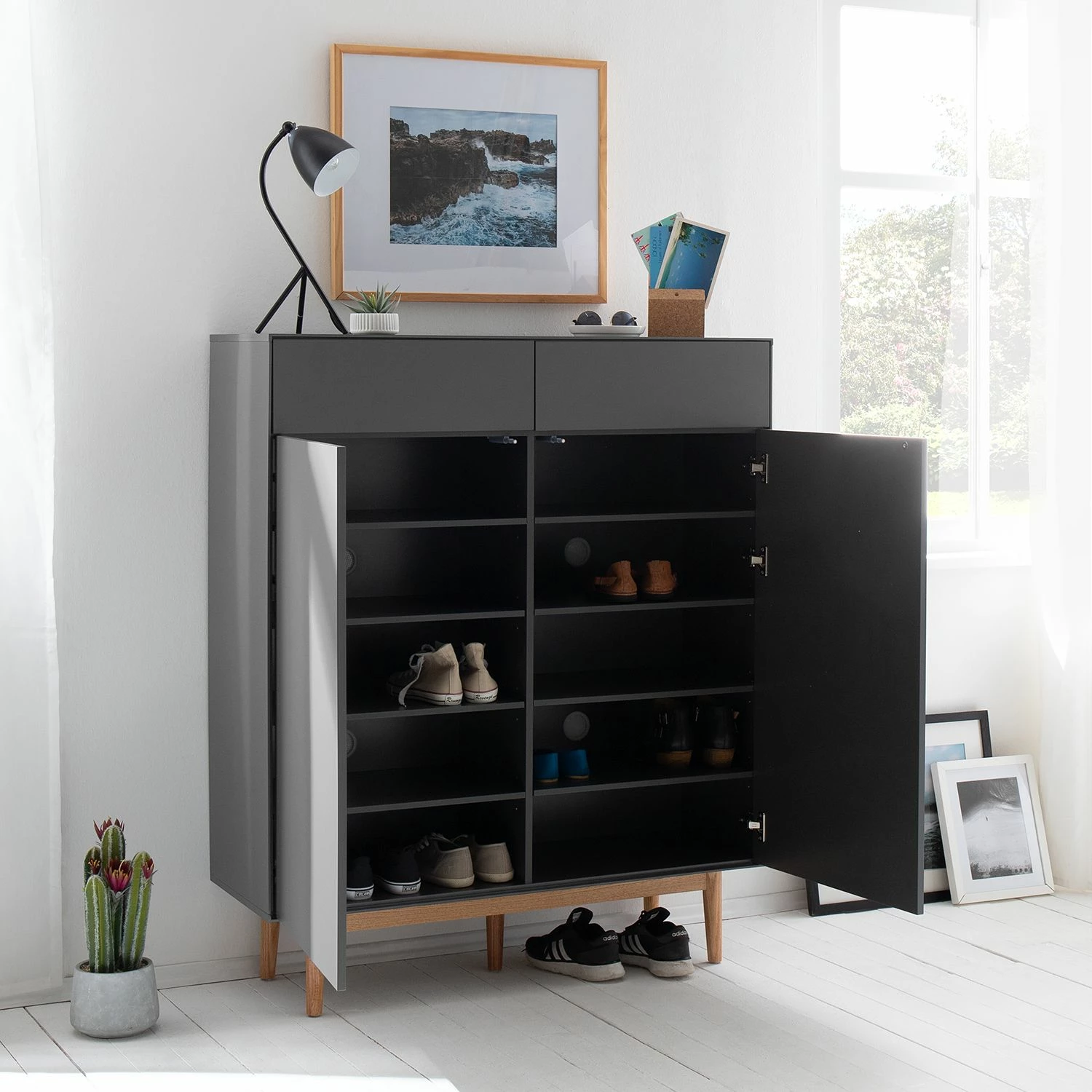 Mørteens Schuhkommode Lindholm II - Grau 12 Mørteens Schuhkommode Lindholm II - Grau – Bild 12