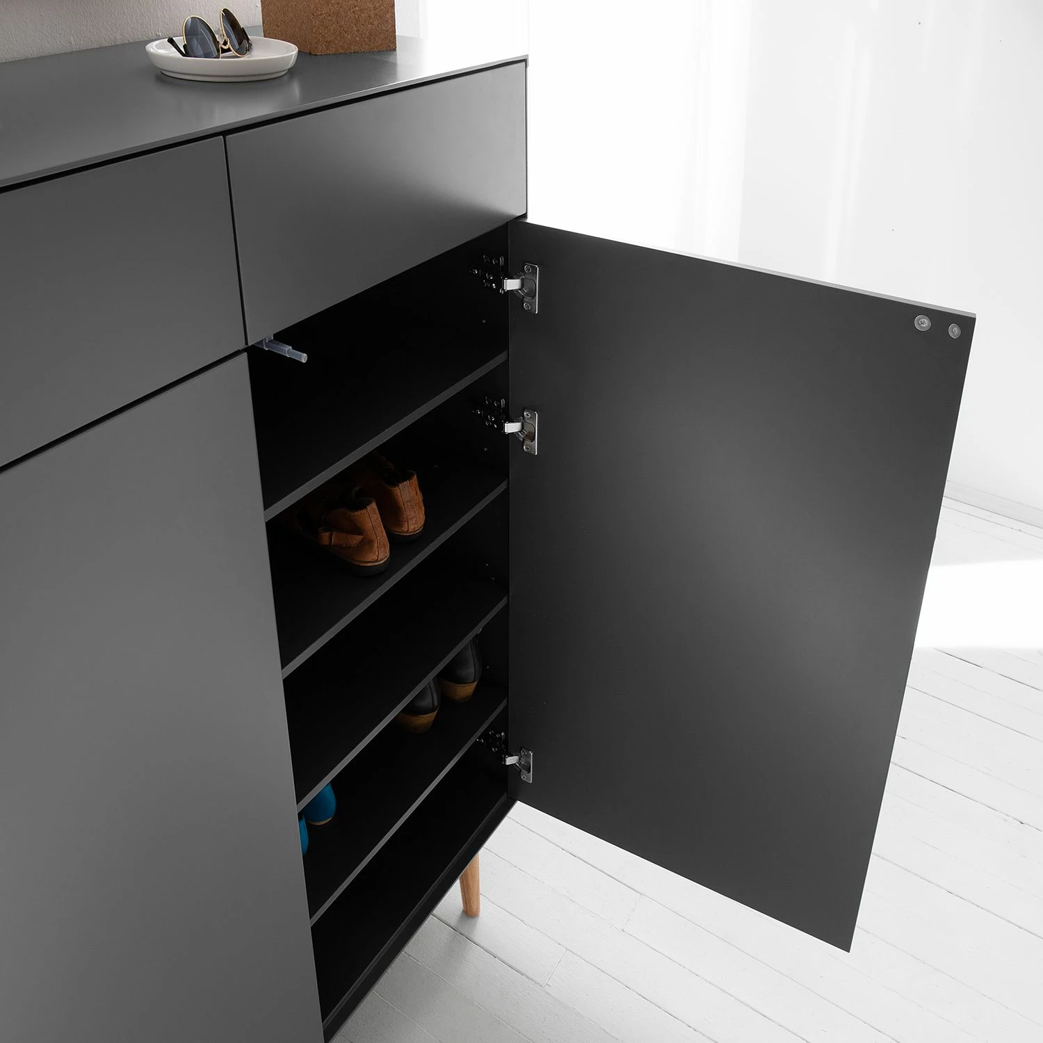 Mørteens Schuhkommode Lindholm II - Grau 15 Mørteens Schuhkommode Lindholm II - Grau – Bild 15