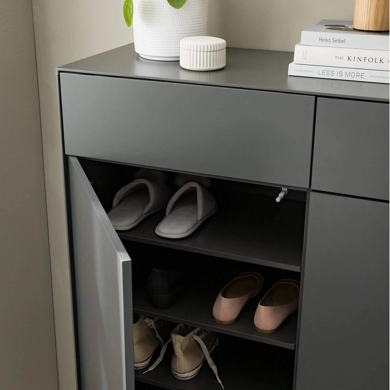 Mørteens Schuhkommode Lindholm II - Grau 18 Mørteens Schuhkommode Lindholm II - Grau – Bild 18