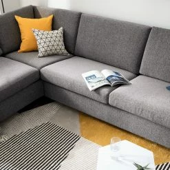 Fredriks Ecksofa Cipo II - Haselnuss - Ottomane davorstehend links -WOHNZIMMERMÖBEL Verkäufe 1000119808 080 GALLERYIMAGES P000000001000119808