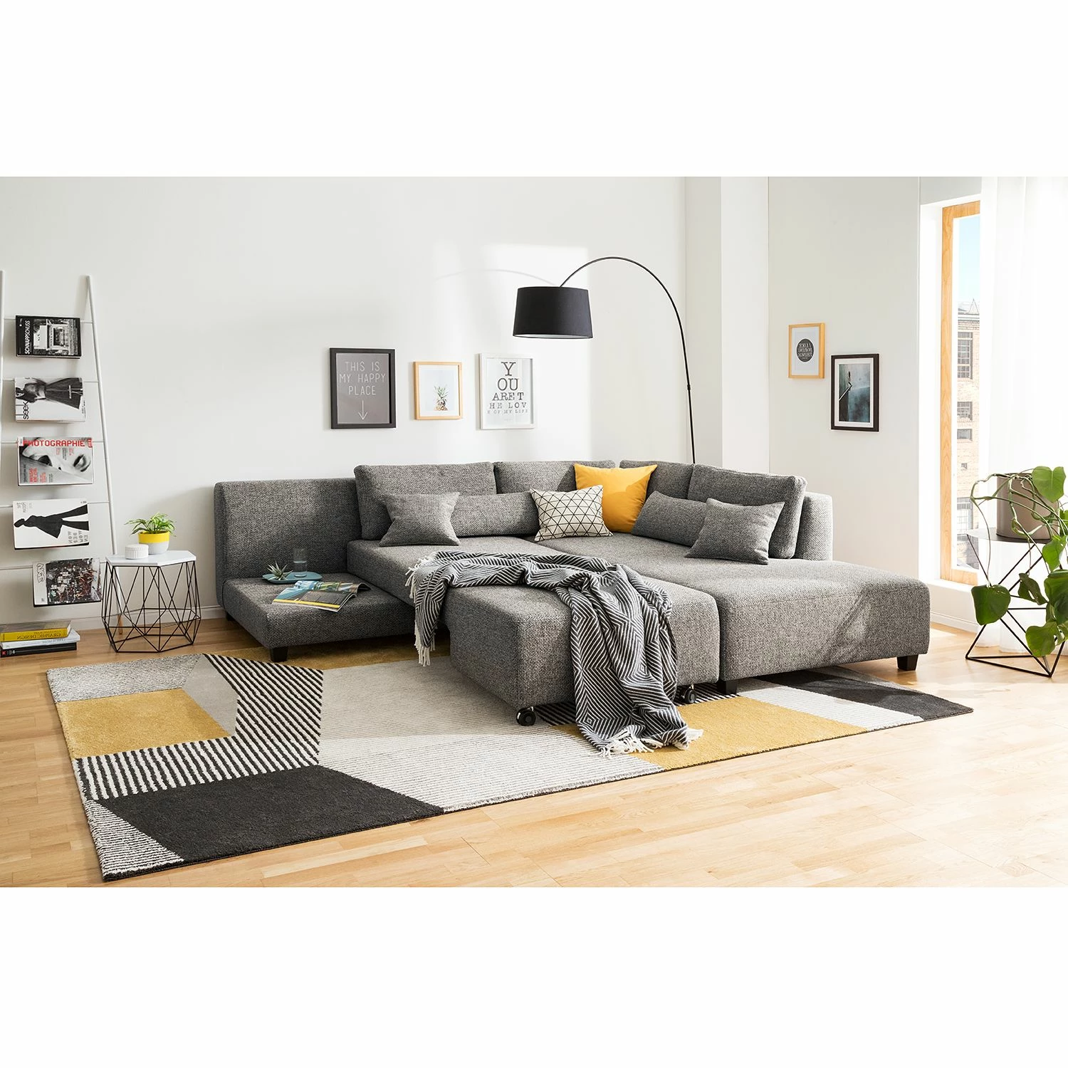 Fredriks Ecksofa Apex - Webstoff - Haselnuss - Ottomane davorstehend rechts 4 Fredriks Ecksofa Apex - Webstoff - Haselnuss - Ottomane davorstehend rechts – Bild 4