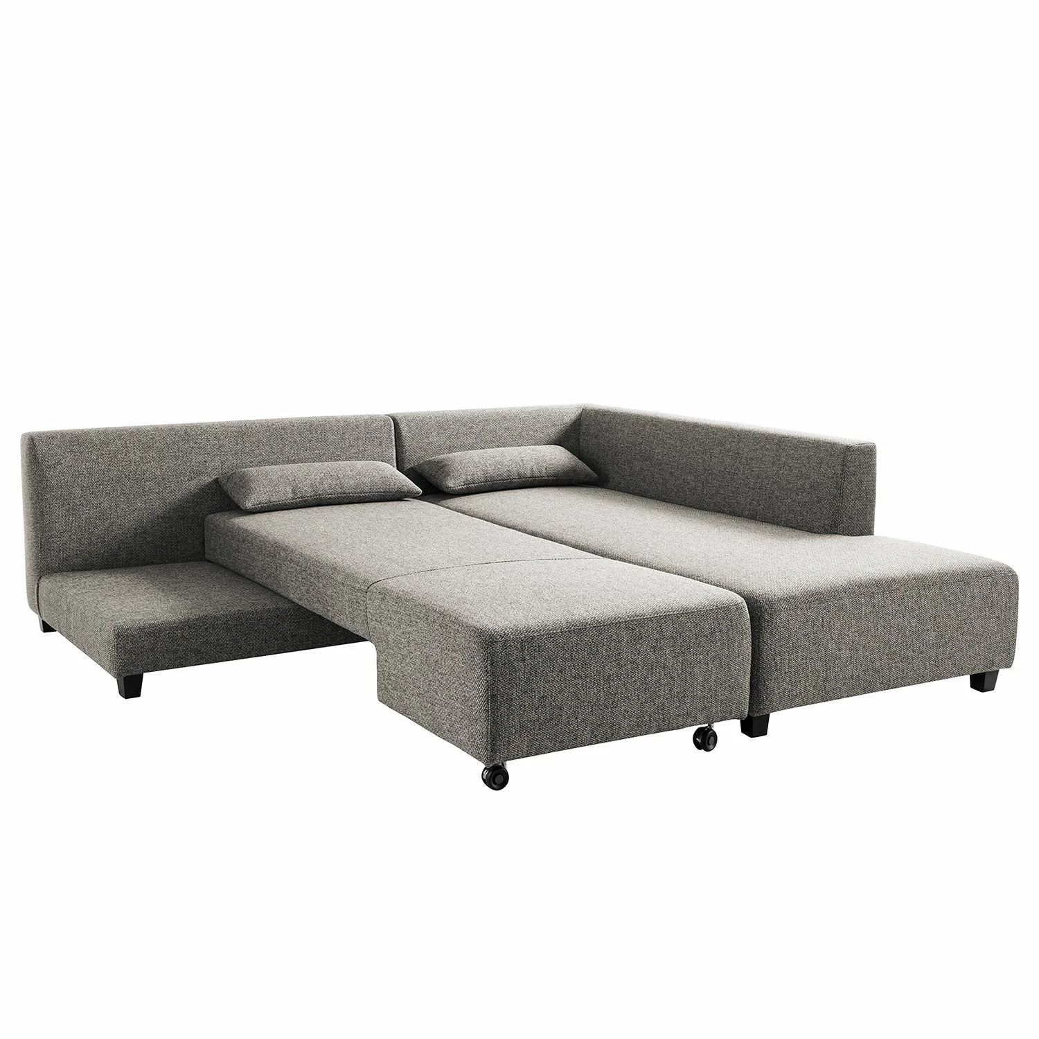 Fredriks Ecksofa Apex - Webstoff - Haselnuss - Ottomane davorstehend rechts 5 Fredriks Ecksofa Apex - Webstoff - Haselnuss - Ottomane davorstehend rechts – Bild 5