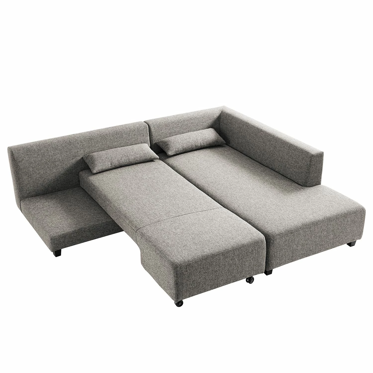 Fredriks Ecksofa Apex - Webstoff - Haselnuss - Ottomane davorstehend rechts 6 Fredriks Ecksofa Apex - Webstoff - Haselnuss - Ottomane davorstehend rechts – Bild 6