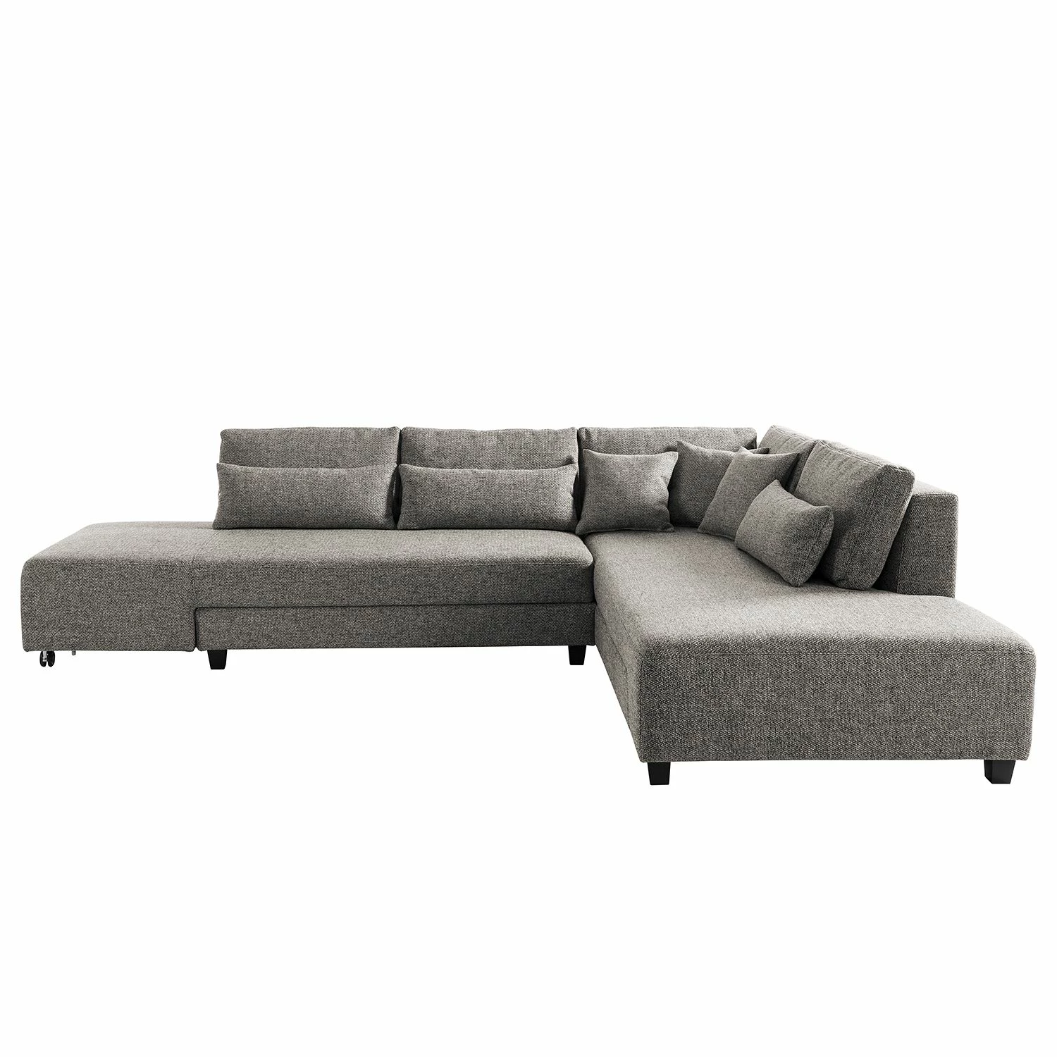 Fredriks Ecksofa Apex - Webstoff - Haselnuss - Ottomane davorstehend rechts 11 Fredriks Ecksofa Apex - Webstoff - Haselnuss - Ottomane davorstehend rechts – Bild 11
