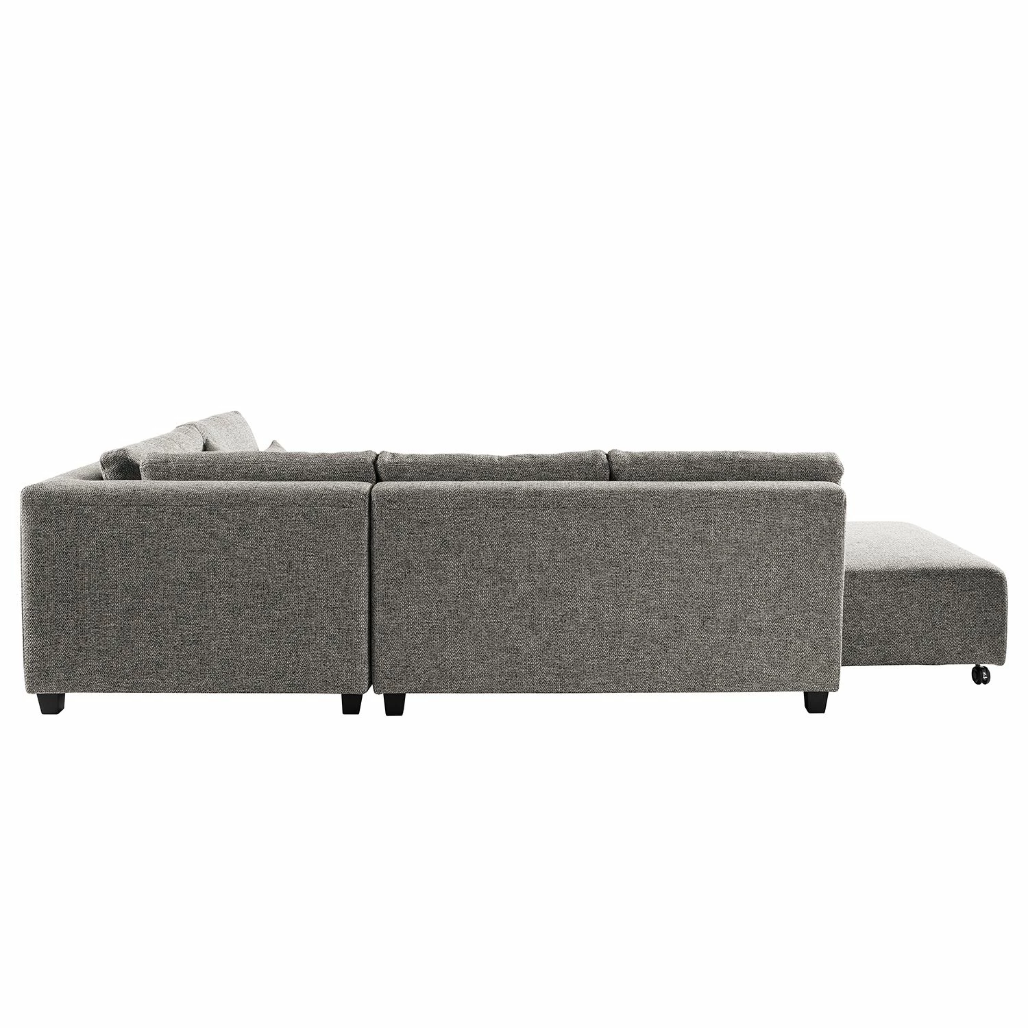 Fredriks Ecksofa Apex - Webstoff - Haselnuss - Ottomane davorstehend rechts 13 Fredriks Ecksofa Apex - Webstoff - Haselnuss - Ottomane davorstehend rechts – Bild 13