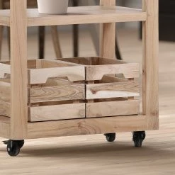 Ars manufacti Servierwagen Sordio II - Akazie massiv -WOHNZIMMERMÖBEL Verkäufe 1000121883 211221 133106000046 DETAILS P000000001000121883