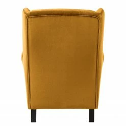 Maison Belfort Ohrensessel Luro Samt - Honig -WOHNZIMMERMÖBEL Verkäufe 1000122215 190712 10052600048 DETAILS P000000001000122215