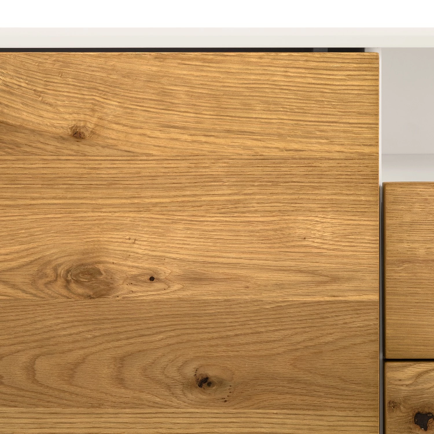 Mørteens TV-Lowboard Boge II - Asteiche / Matt Weiß 8 Mørteens TV-Lowboard Boge II - Asteiche / Matt Weiß – Bild 8