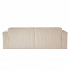 Ars Natura 3-Sitzer Sofa LORALAI - Cordstoff Lola: Creme -WOHNZIMMERMÖBEL Verkäufe 1000123336 180716 09334505 GALLERYIMAGES P000000001000123336