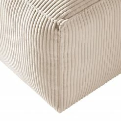 Ars Natura Polsterhocker LORALAI - Cordstoff Lola: Creme -WOHNZIMMERMÖBEL Verkäufe 1000123354 180716 093405149 GALLERYIMAGES P000000001000123354