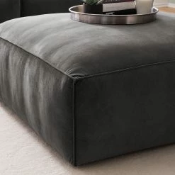 Jack & Alice Polsterhocker Greenwich - Dunkelgrau -WOHNZIMMERMÖBEL Verkäufe 1000123358 181011 09372142 MOOD GALLERYIMAGES P000000001000123358 mood