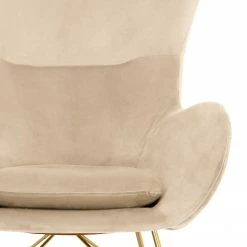 Jack & Alice Schaukelsessel Skamby - Samt - Creme 24 Jack & Alice Schaukelsessel Skamby - Samt - Creme -WOHNZIMMERMÖBEL Verkäufe 1000123363 181219 09580500007 GALLERYIMAGES P000000001000123363