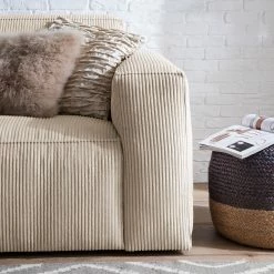 Ars Natura Polstergarnitur 3-2 LORALAI - Cordstoff Lola: Creme -WOHNZIMMERMÖBEL Verkäufe 1000123418 180928 152638137 GALLERYIMAGES P000000001000123418