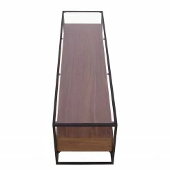 Studio Copenhagen Lowboard Rizzo - Holzwerkstoff / Glas - Schwarz / Walnuss Dekor -WOHNZIMMERMÖBEL Verkäufe 1000123450 181030 07571721 GALLERYIMAGES P000000001000123450