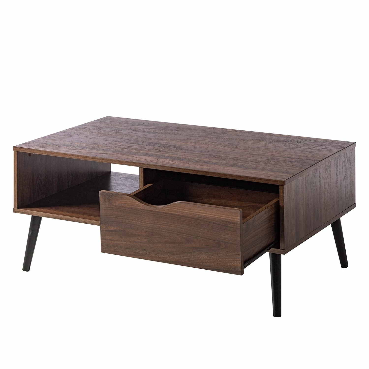 Mørteens Couchtisch Gjora - Gummibaum teilmassiv - Walnuss 7 Mørteens Couchtisch Gjora - Gummibaum teilmassiv - Walnuss – Bild 7