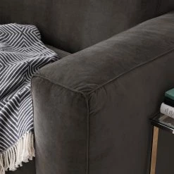 Jack & Alice Polstergarnitur Greenwich (3-2-Ho.) - Grau / Braun -WOHNZIMMERMÖBEL Verkäufe 1000123461 181011 09372269 MOOD GALLERYIMAGES P000000001000123461 mood