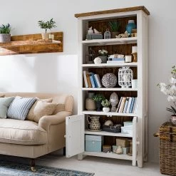 Maison Belfort Bücherregal Balignton I - Kiefer massiv - Weiß / Kiefer 12 Maison Belfort Bücherregal Balignton I - Kiefer massiv - Weiß / Kiefer -WOHNZIMMERMÖBEL Verkäufe 1000123499 211116 12462000067 MOOD DETAILS P000000001000123499 mood