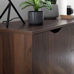 Mørteens Kommode Gjora I - Gummibaum teilmassiv - Walnuss -WOHNZIMMERMÖBEL Verkäufe 1000123695 190325 11253100009 GALLERYIMAGES P000000001000123695