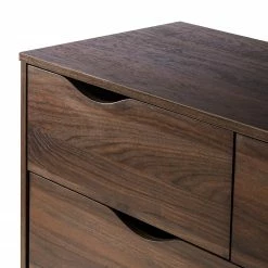 Mørteens Kommode Gjora II - Gummibaum teilmassiv - Walnuss -WOHNZIMMERMÖBEL Verkäufe 1000123696 190131 07360300015 GALLERYIMAGES P000000001000123696