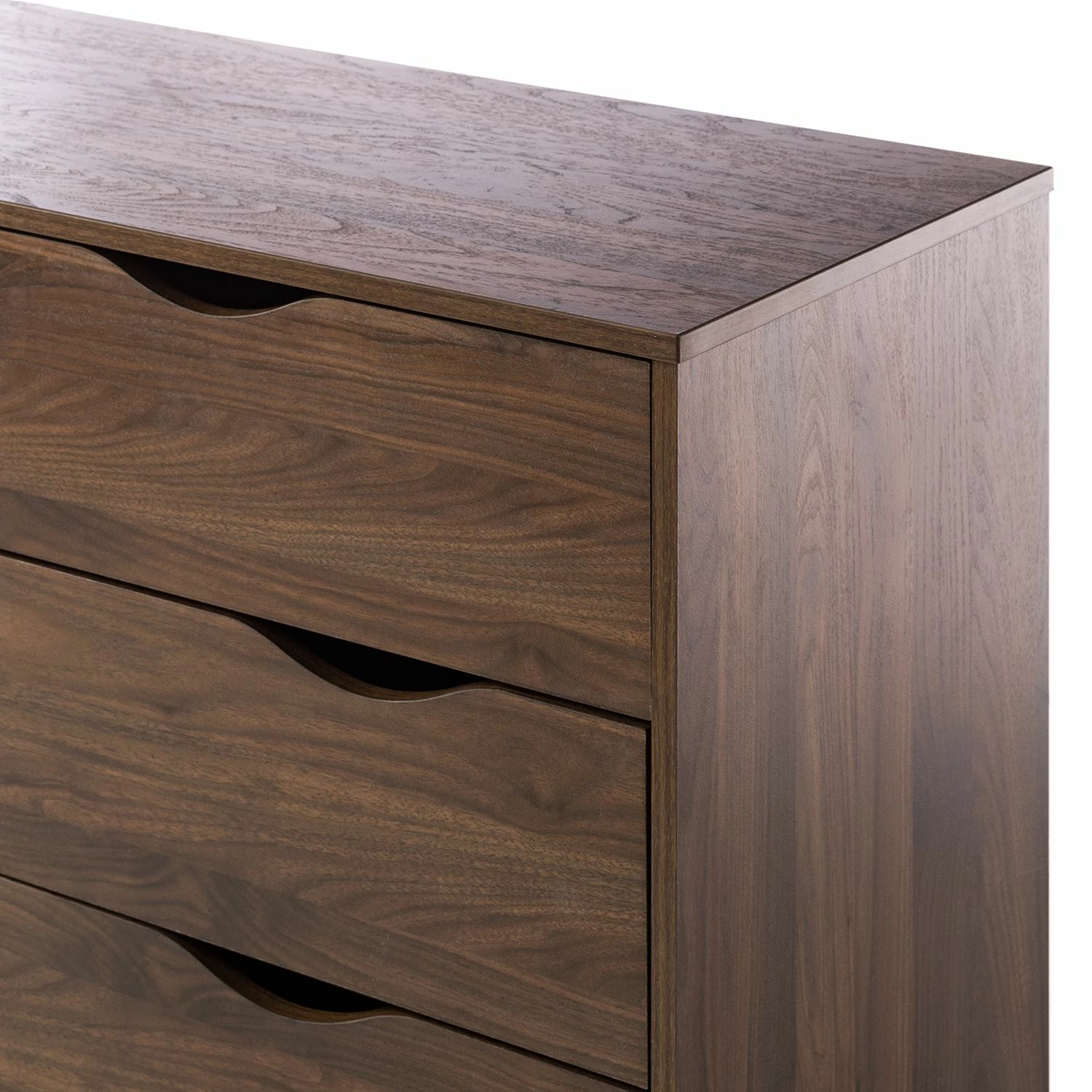 Mørteens Sideboard Gjora - Gummibaum teilmassiv - Walnuss 9 Mørteens Sideboard Gjora - Gummibaum teilmassiv - Walnuss – Bild 9